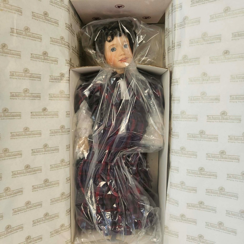 Ashton Drake Little Women Jo Porcelain Doll Wendy Lawton 1994 NIB 96251-C1